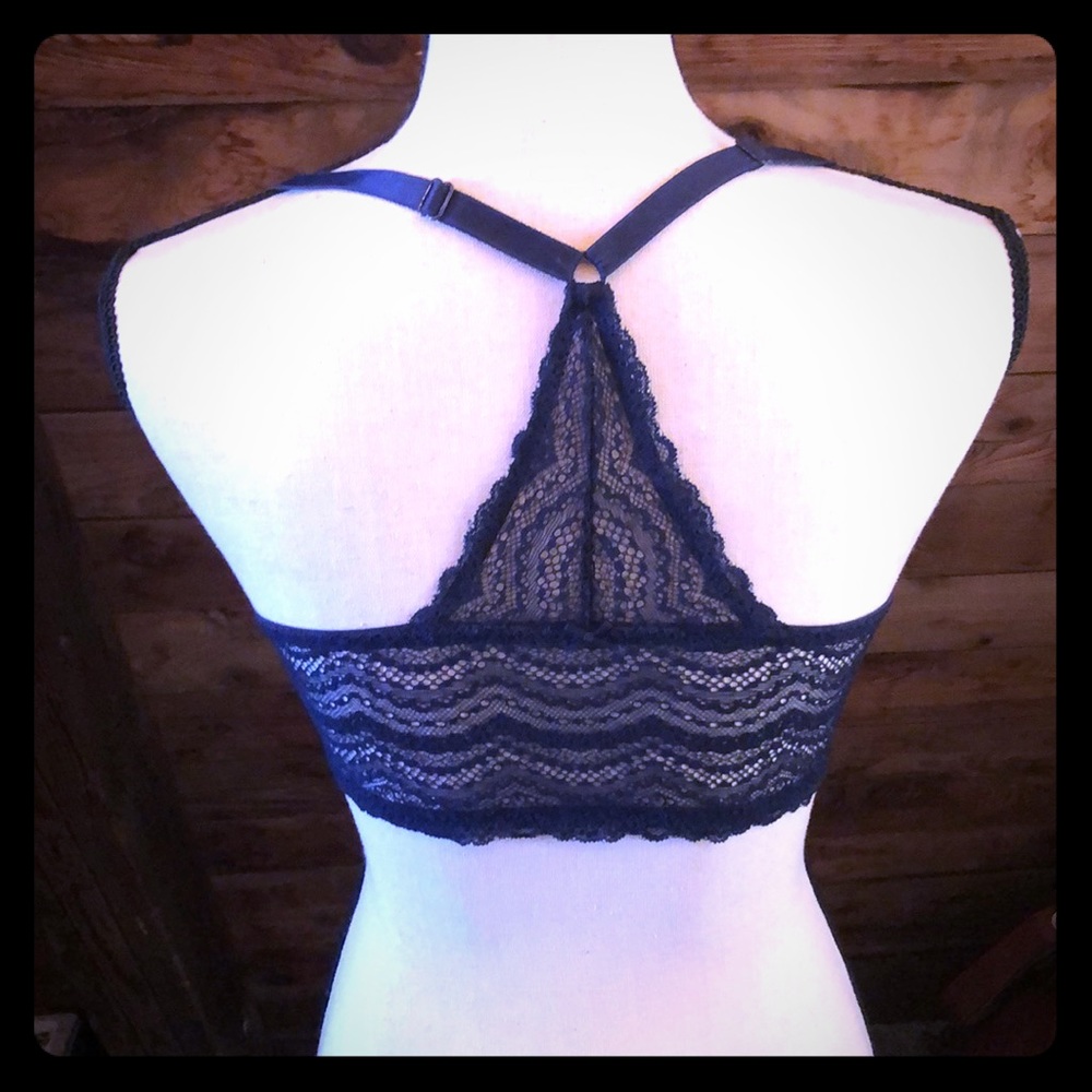 Navy Blue Push-Up Bra